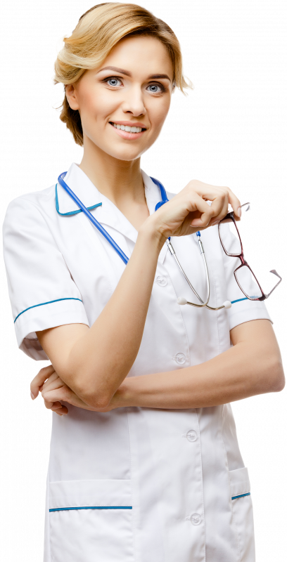 woman-doctor-standing-white